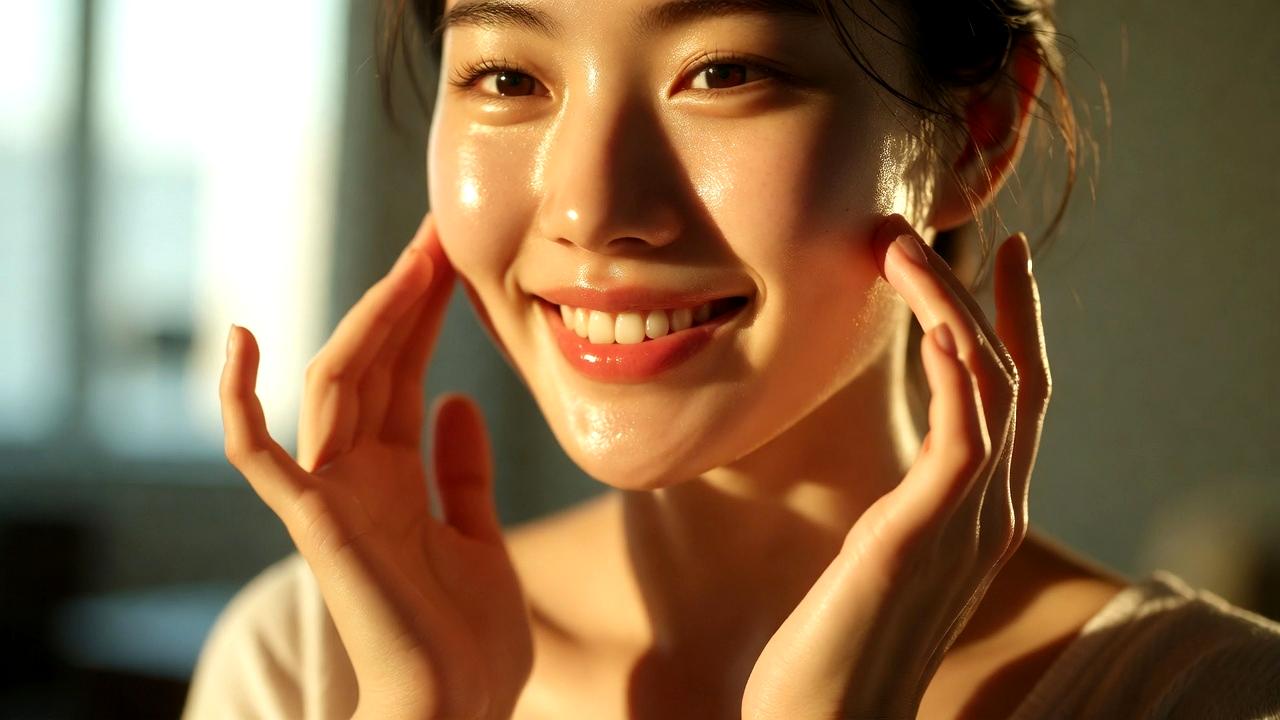 乾燥した肌の質感とスキンケアの重要性をイメージしたビジュアル