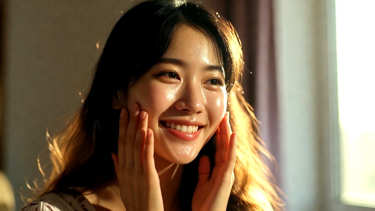 目元をこすることで肌に摩擦が起きるイメージ