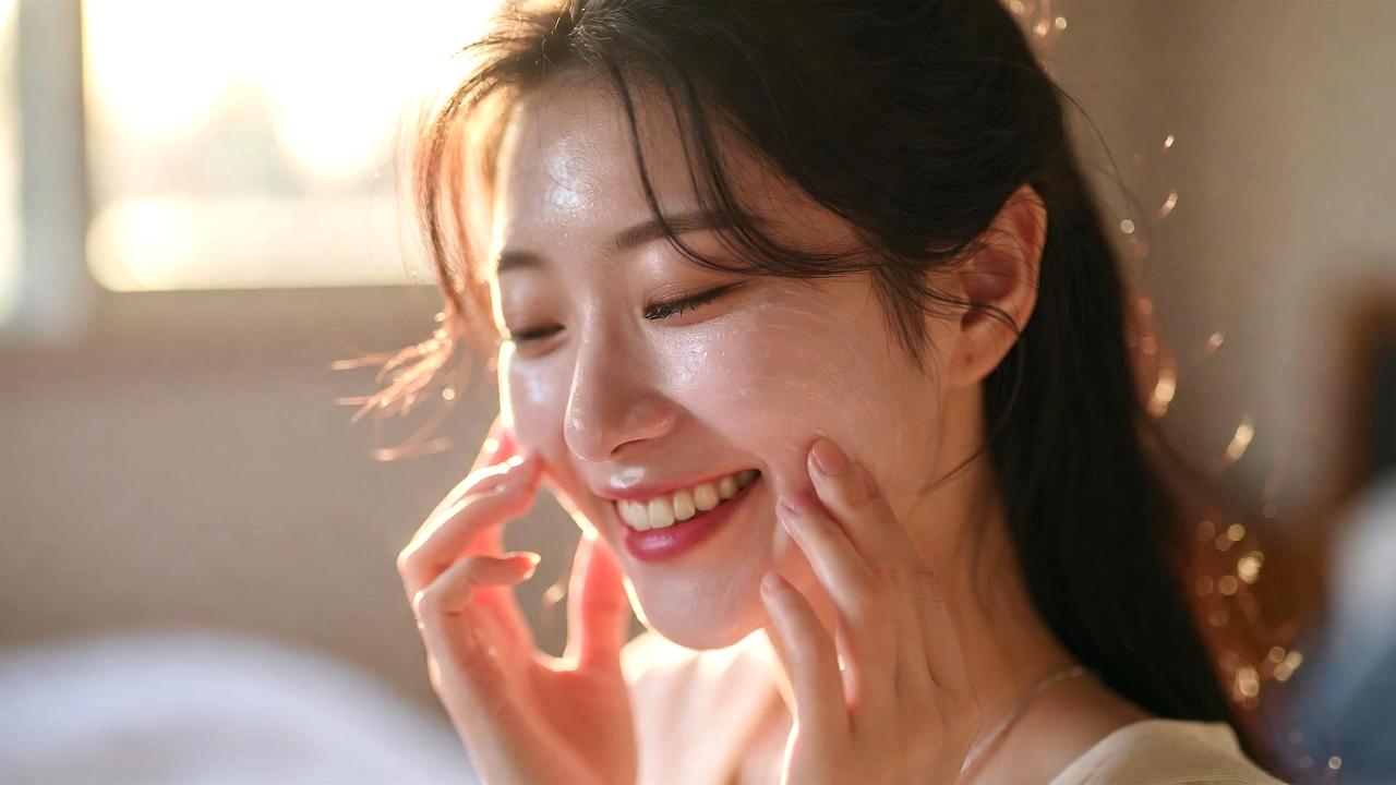 日常的に保湿ケアをしている手元のイメージ