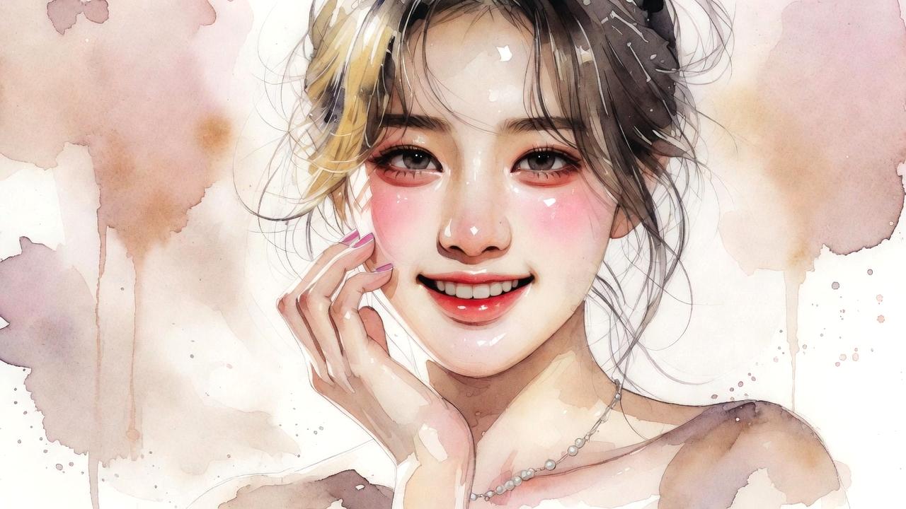 手の甲のしわと乾燥が目立つ様子