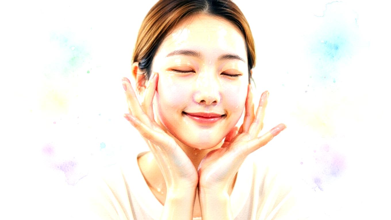 エイジングケア成分で手元にハリを与える美容イメージ