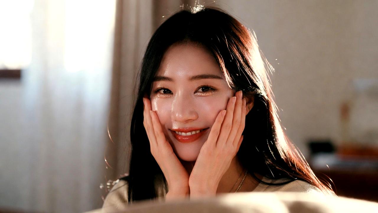 夜のスキンケアでしっとりした肌を目指す女性のイメージ