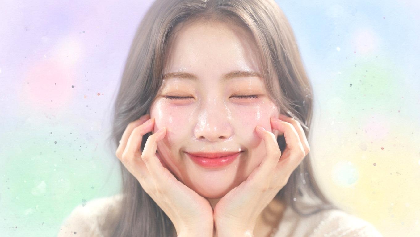 何度も洗顔してしまい乾燥する肌を気にする女性