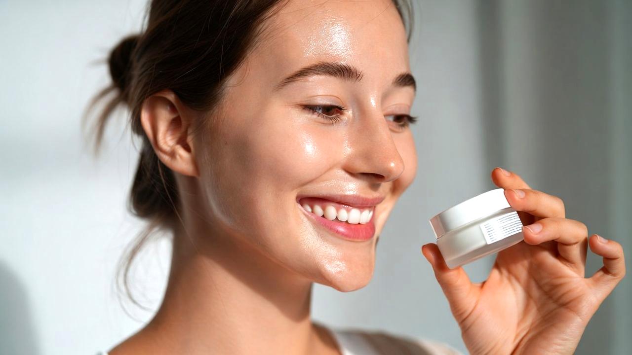 自宅でエステのようなケアを楽しむ女性のリラックスシーン