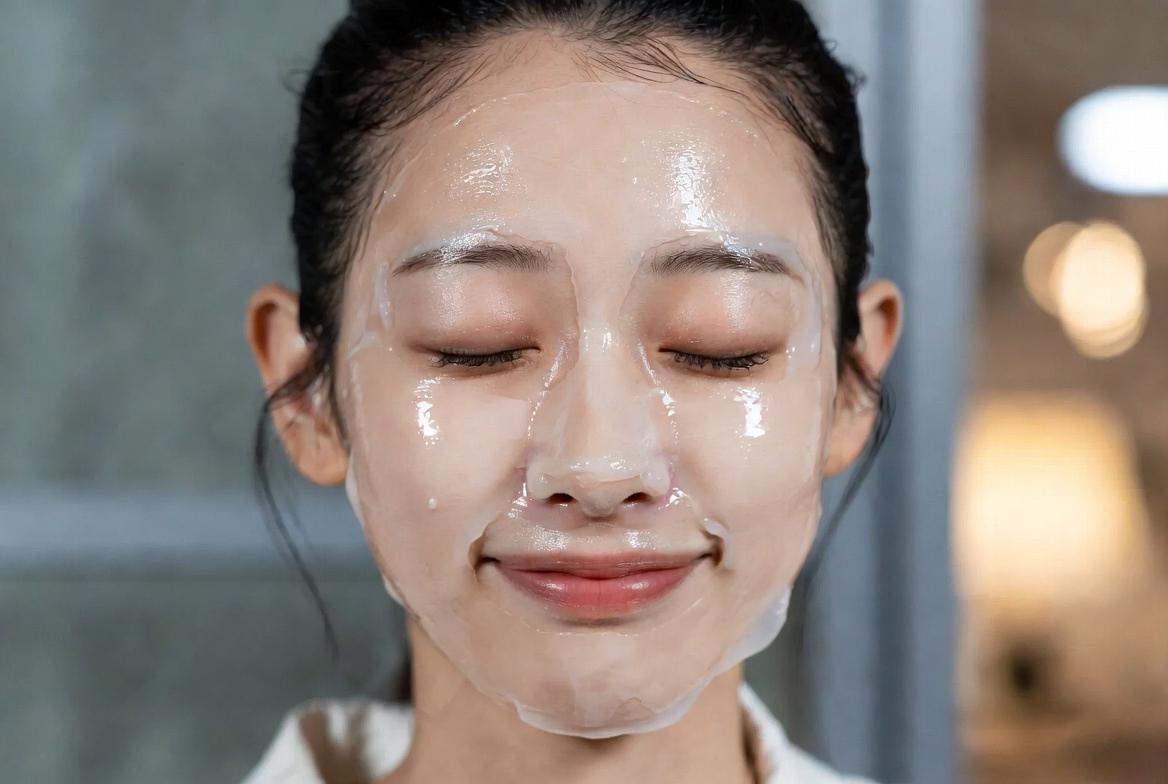 間違ったスキンケアで肌トラブルに悩む女性の注意喚起イメージ