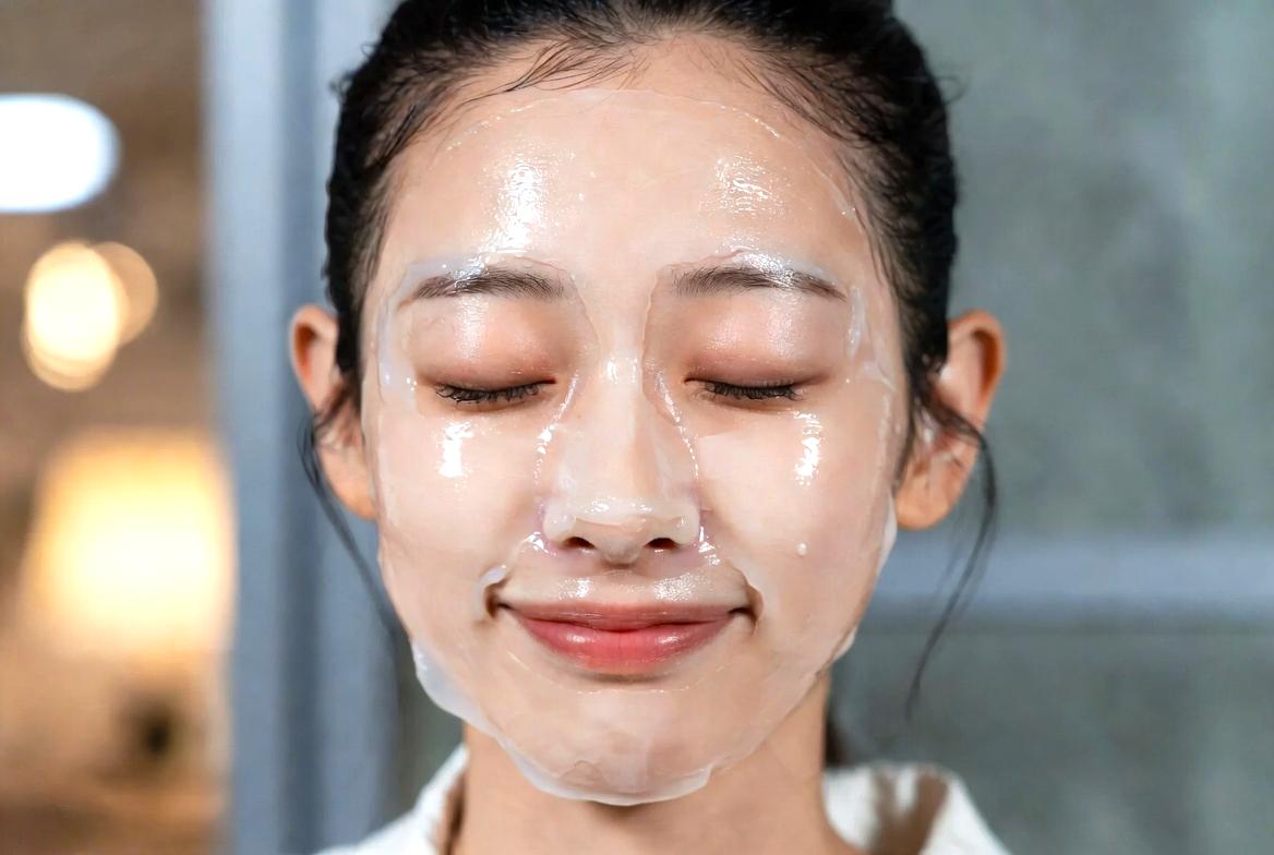 スリーピングパックと保湿クリームを並べた比較イメージ