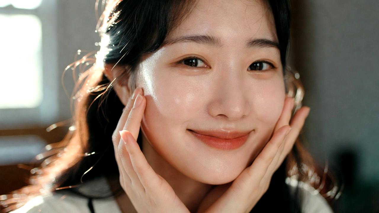 ビタミン美容で毛穴を整え内側から発光する水光肌のイメージ