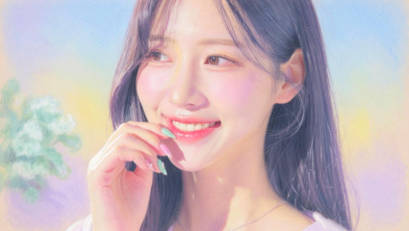 血色のない唇と潤いのある美しい唇を比較した美容イメージ