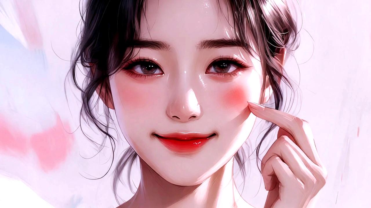 疲れ顔の原因と唇の血色の関係を示すイメージ