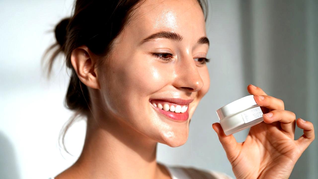 クレイパック後に保湿で毛穴を整えるスキンケアイメージ