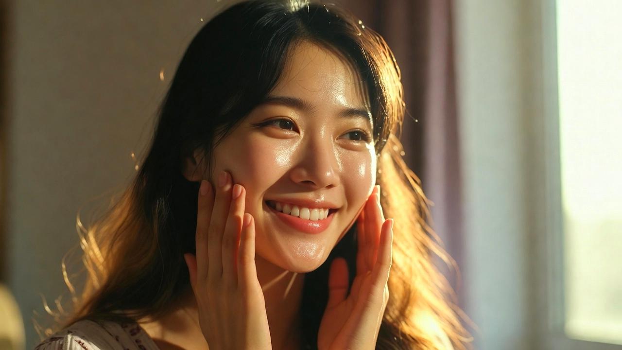 紫外線対策と日焼け止めで未来の美肌を守る女性のイメージ