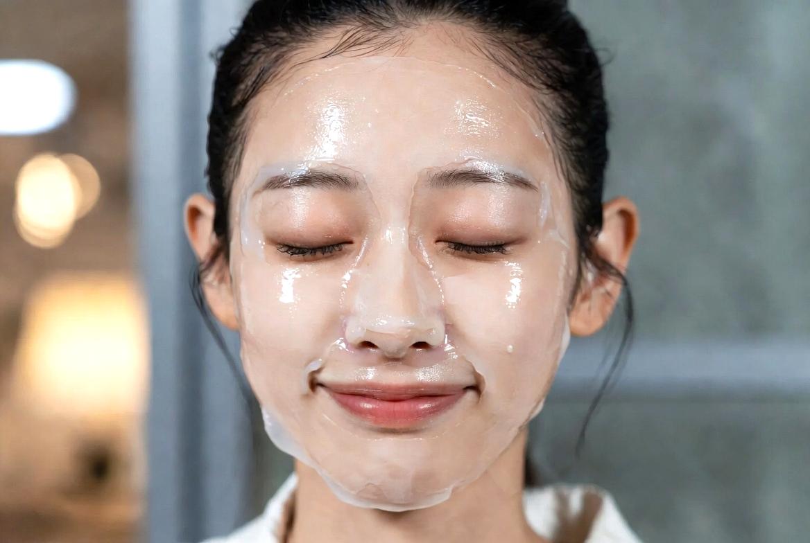 化粧水と乳液でしっかり保湿するスキンケアのイメージ