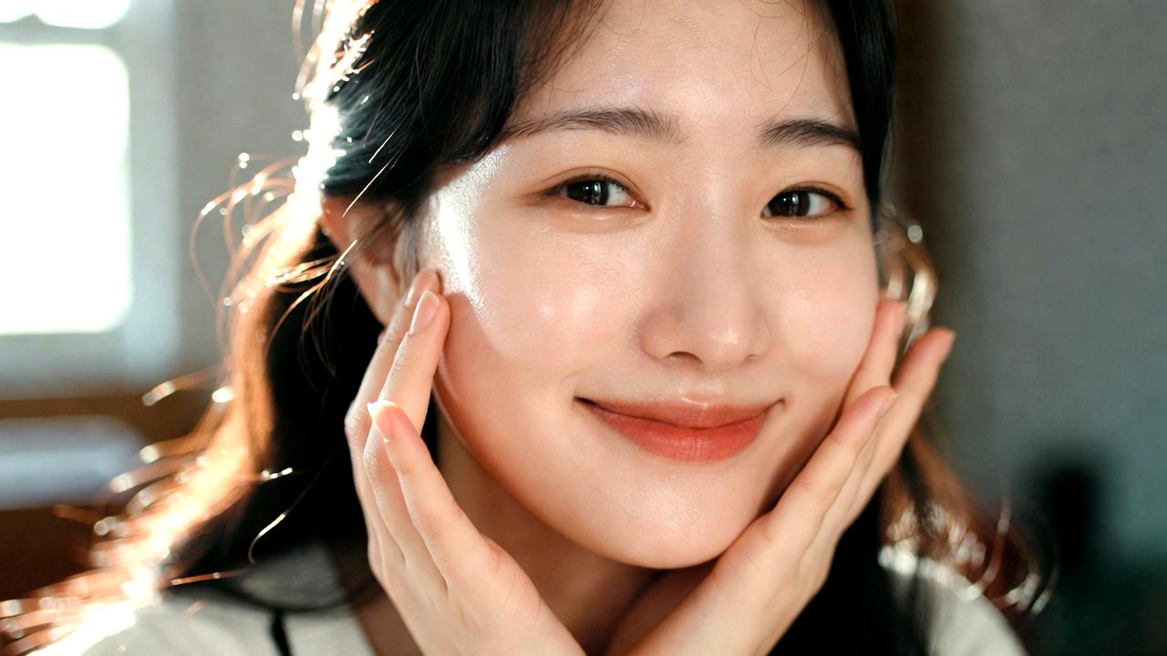 スマホによるデジタル老化を防ぎ美しい目元を保つ大人女性のイメージ