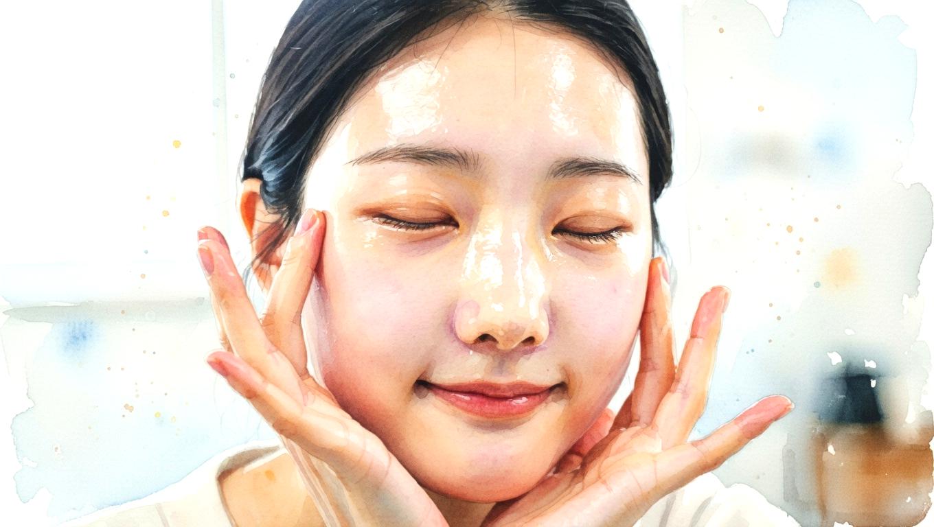 クレイパックの正しい使用方法を解説するスキンケアイメージ