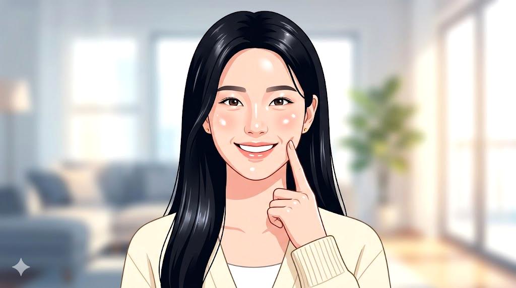 水仕事をしながらもしっとりと潤った手肌を保つためのケアをイメージした女性の手元
