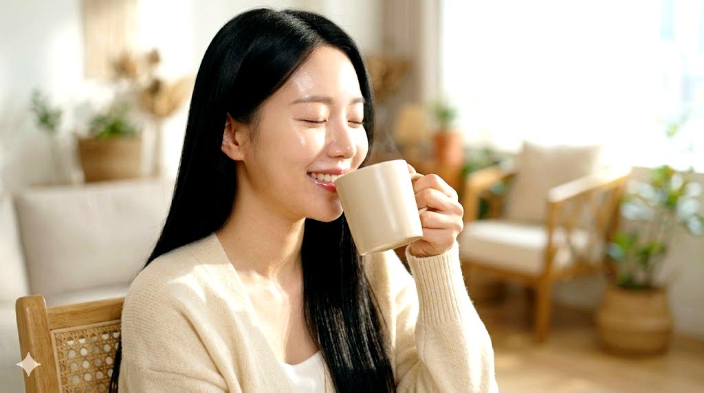 白湯と食物繊維や発酵食品を組み合わせた健康的な食卓