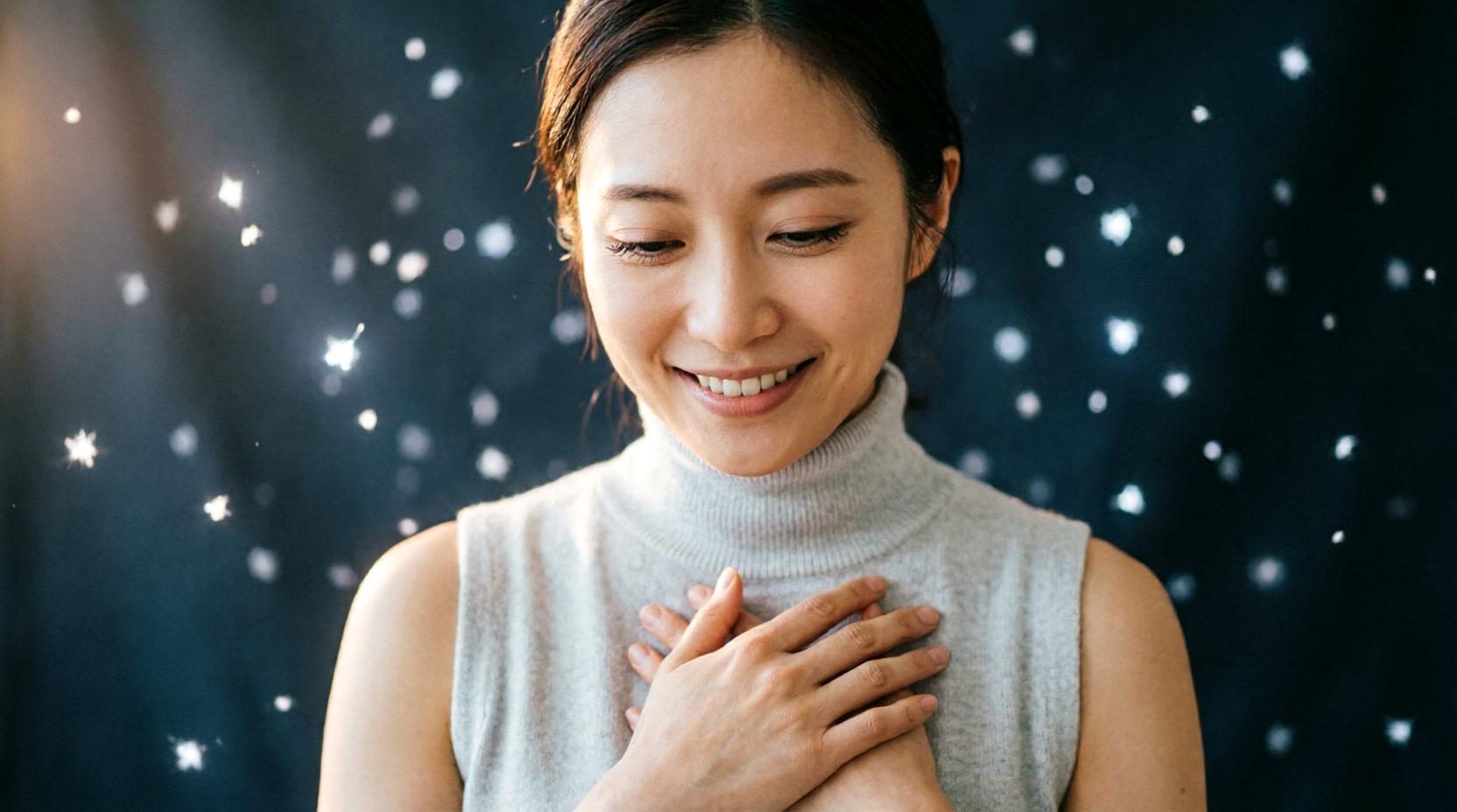 自分に合うプロテインを選んで前向きな女性のイメージ
