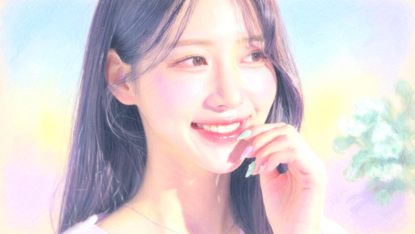 外出先で日焼け止めを塗り直す女性