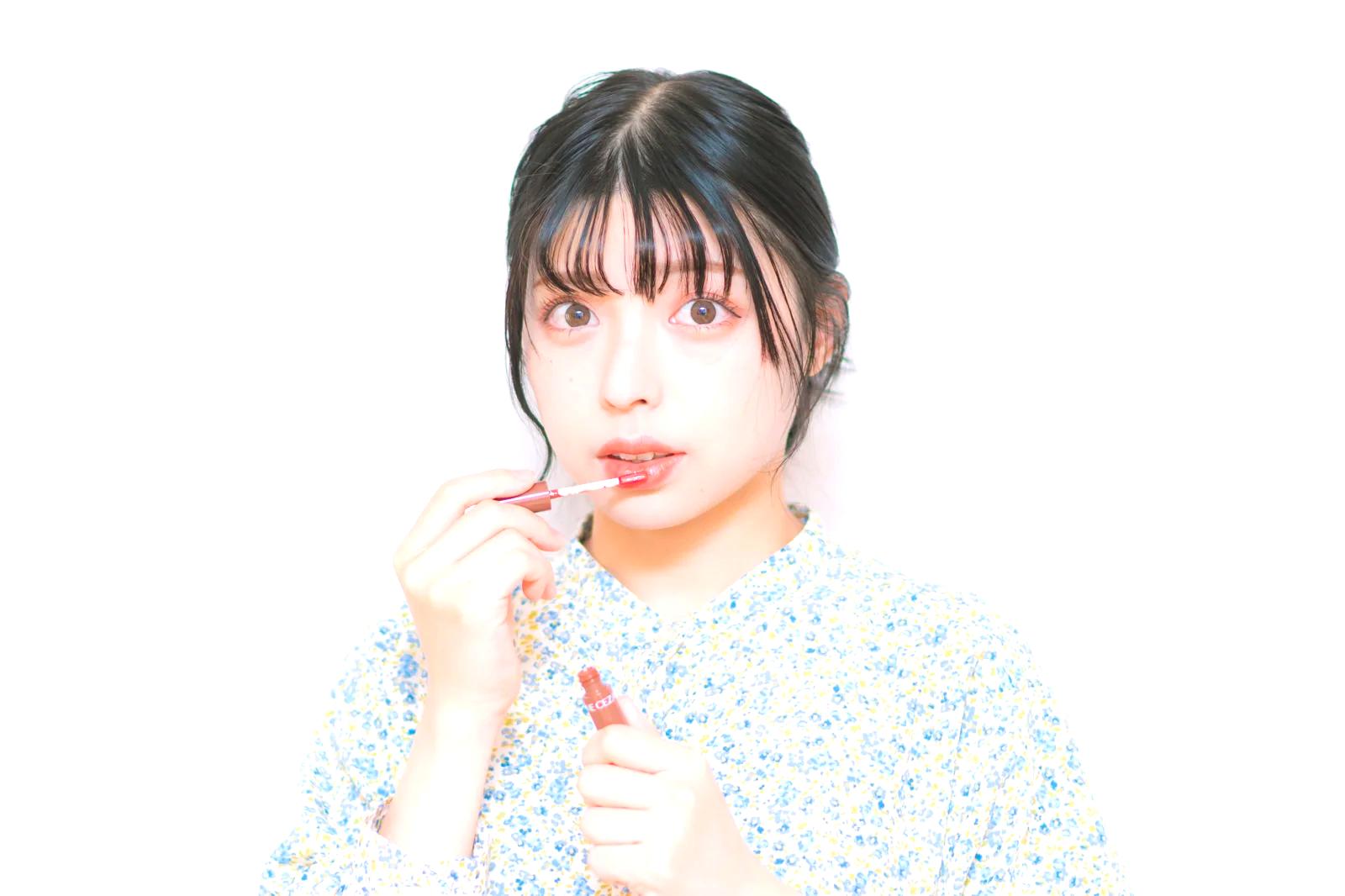 白湯習慣でメイク映えしナチュラルな美人印象になるビフォーアフターイメージ