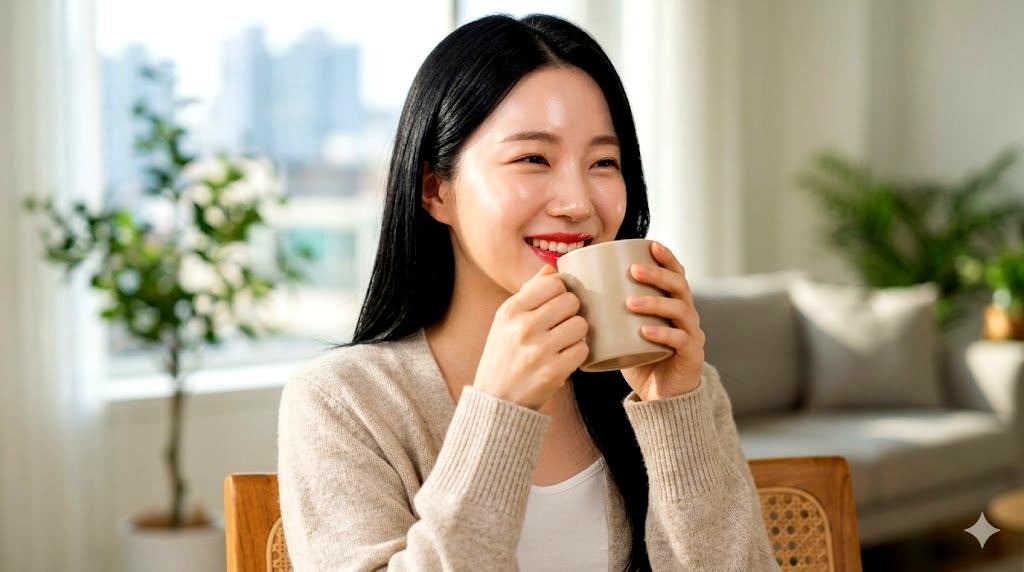 美容ドリンクやナイトケアアイテムを並べたイメージ
