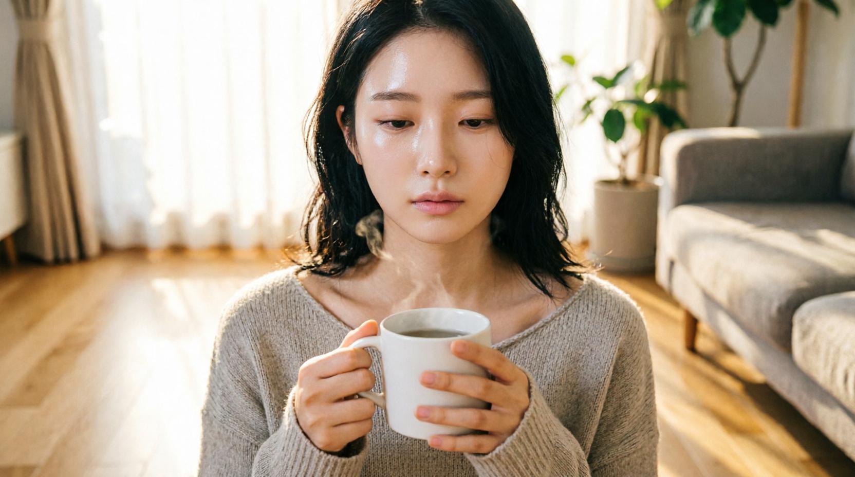 白湯と腸活を組み合わせたインナーケア習慣のイメージ