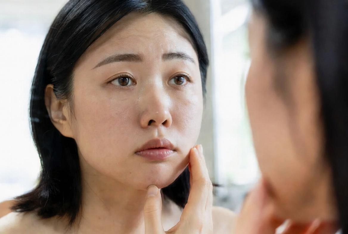 敏感肌でも使いやすい保湿クリームや美容液のイメージ