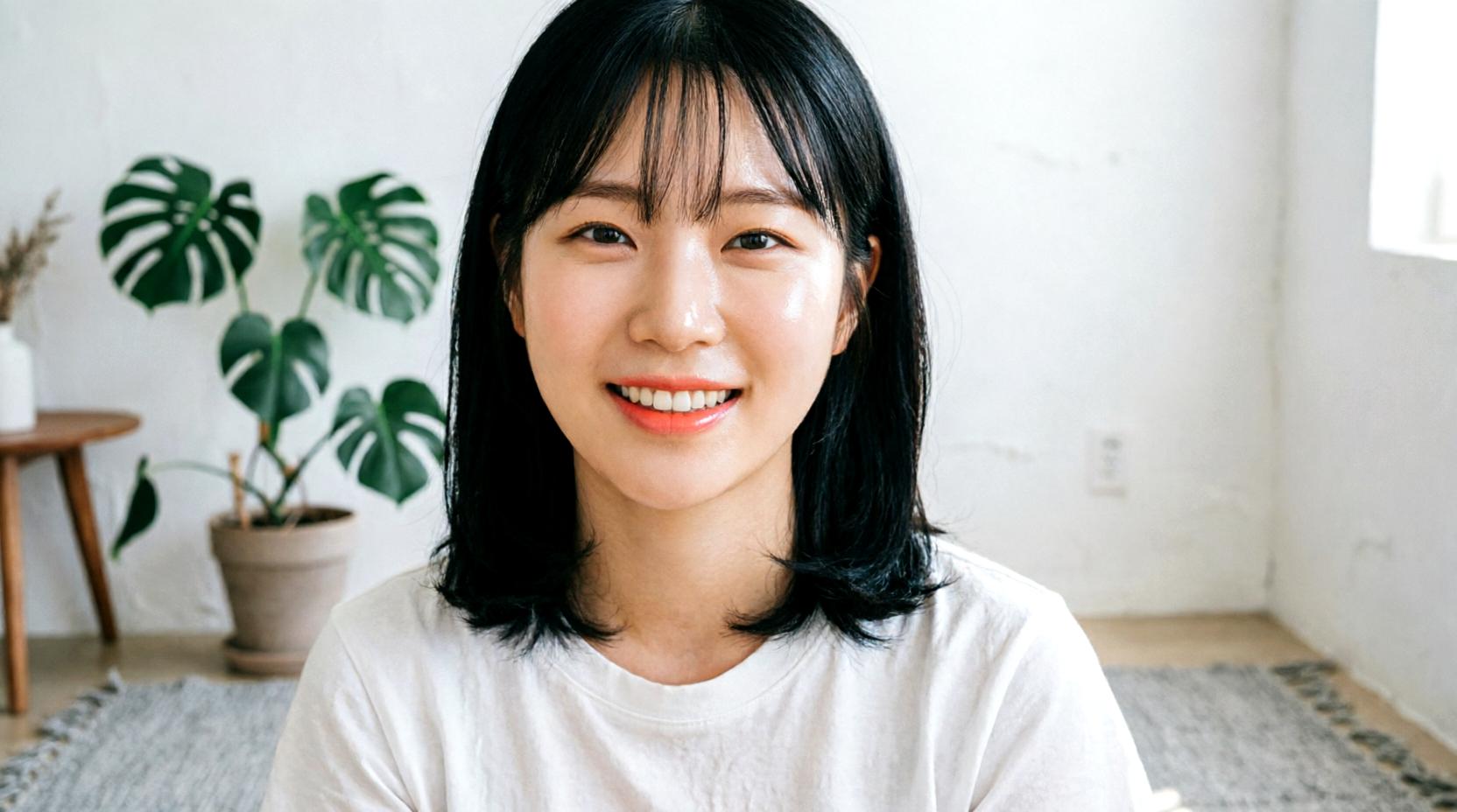 朝と夜の洗顔習慣を整えて美肌を目指す女性の穏やかな表情