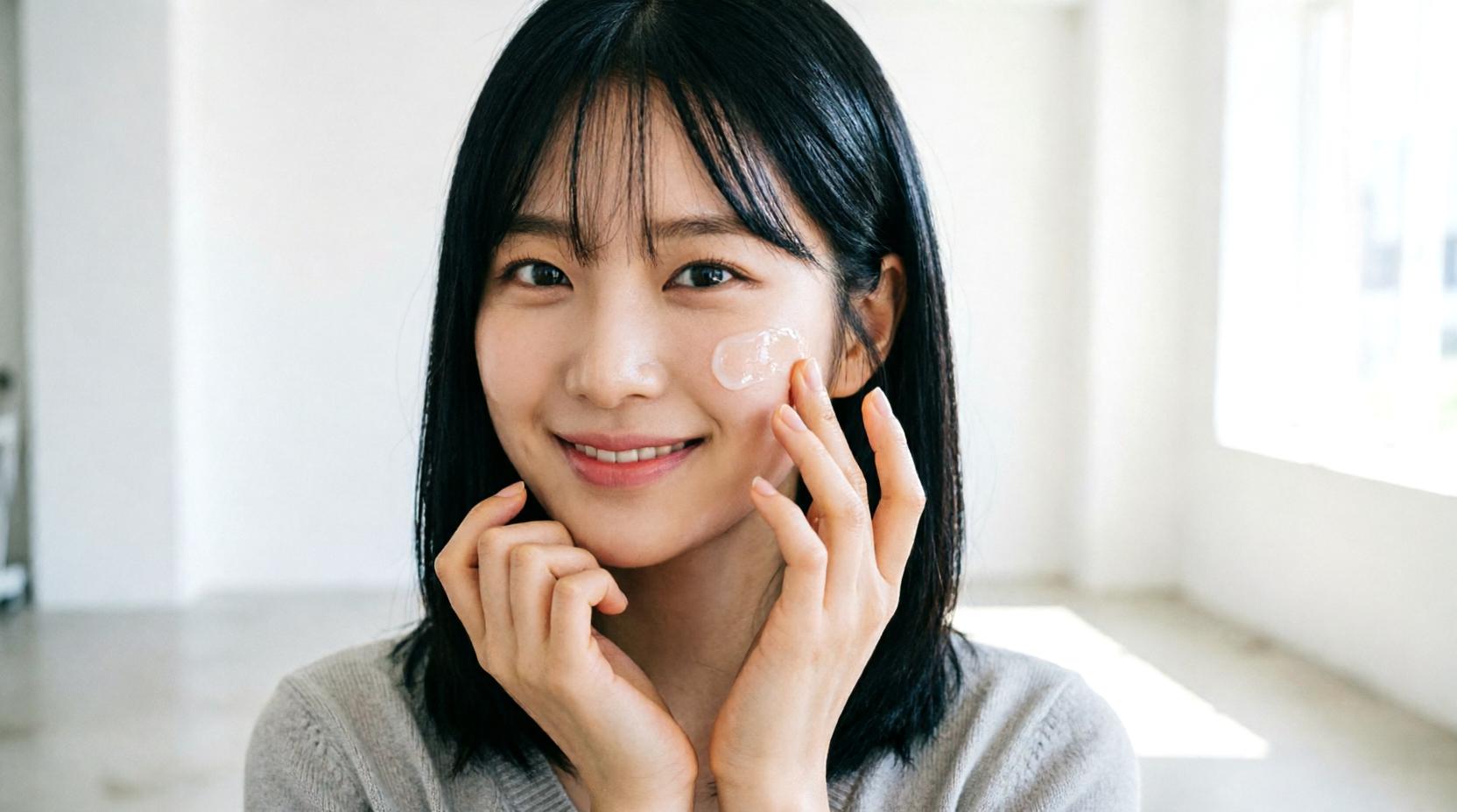 しなやかで整った生足で自信を持つ女性の足元