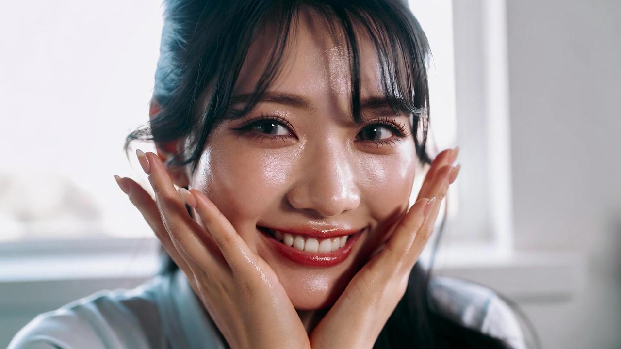 うるおいのある美しい肌を保つ女性のイメージ