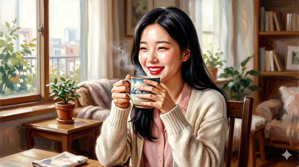 腸内環境を整える食事と生活習慣でニキビのない健やかな肌を目指す女性のイメージ