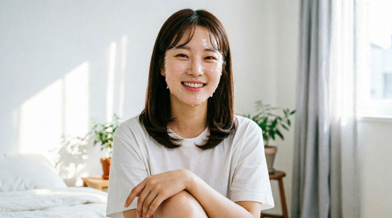 肌トラブルに悩む女性と解決策のイメージ