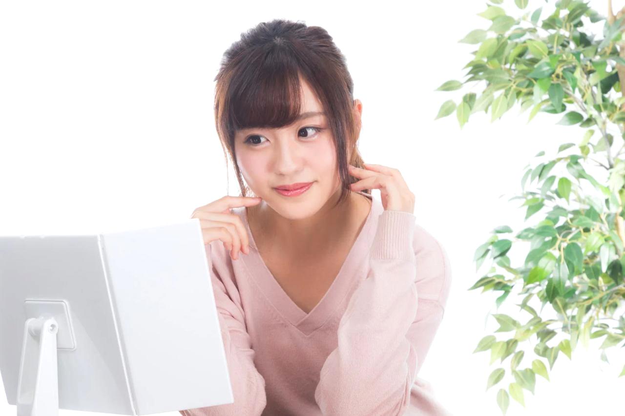 健やかな肌を目指して前向きに過ごす女性のイメージ