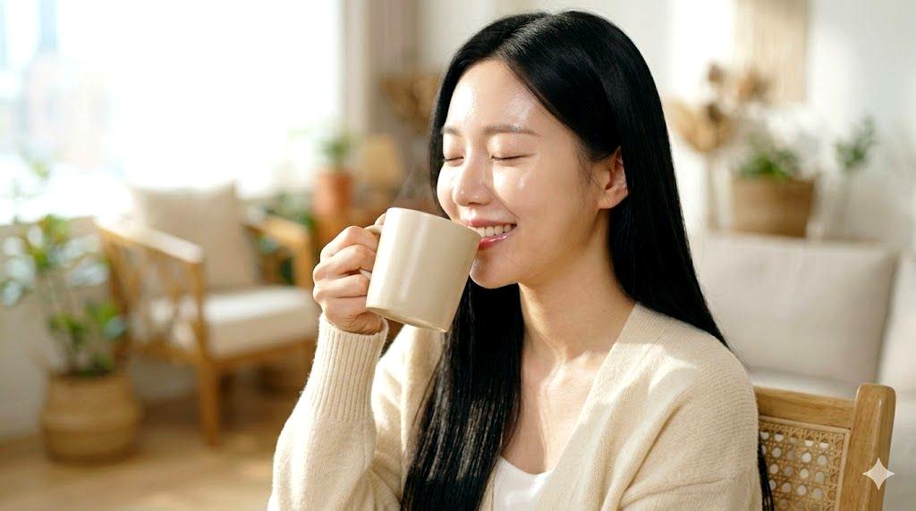 食事や生活習慣を整えながら美しい髪を育てるライフスタイルイメージ