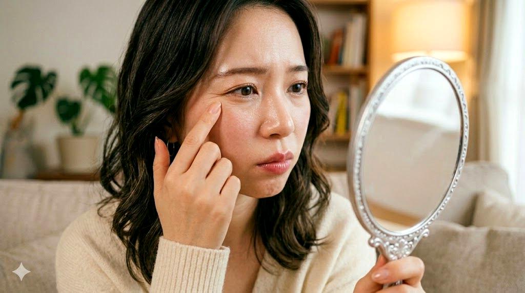 美容ドリンクで体の内側からケアする女性のイメージ