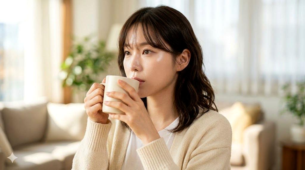 美容習慣を楽しみながら健やかな肌を目指す女性