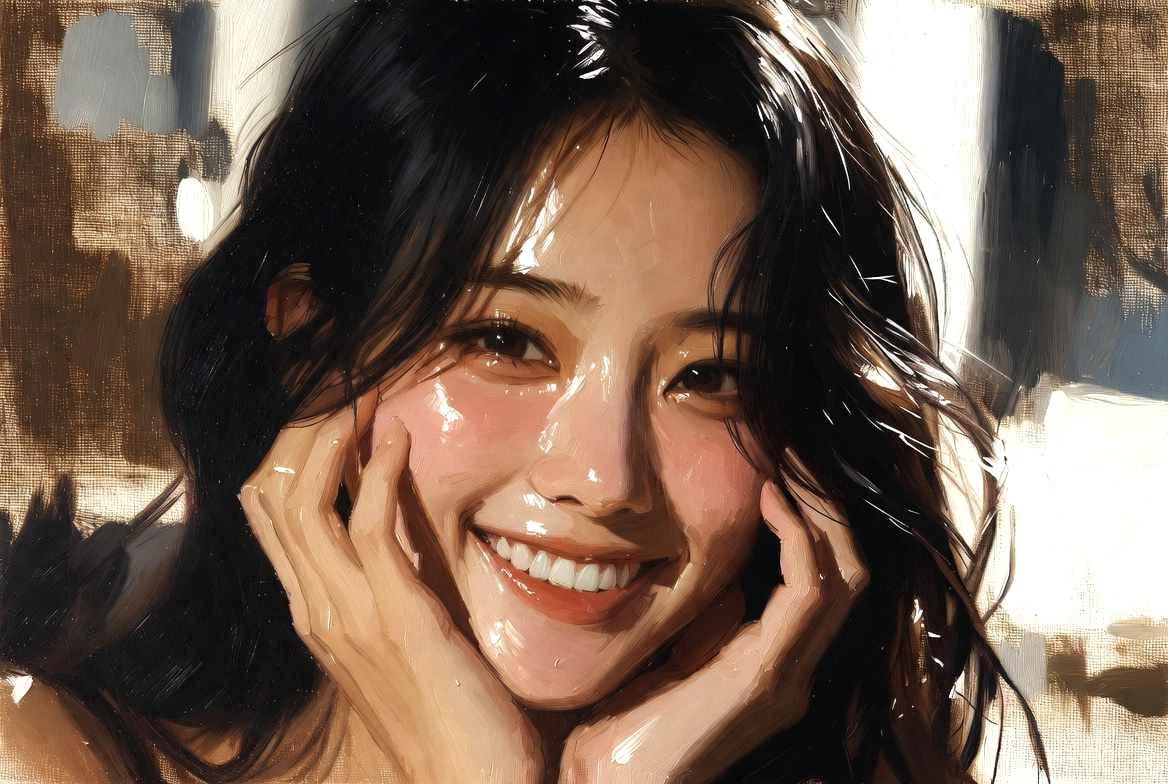 夕方のカフェで全粒粉パンを楽しむ大人の女性