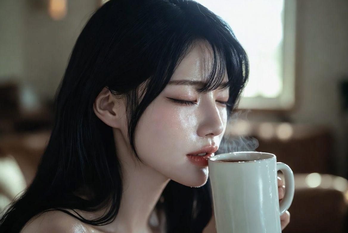 美容習慣として運動とケアを取り入れる女性のイメージ