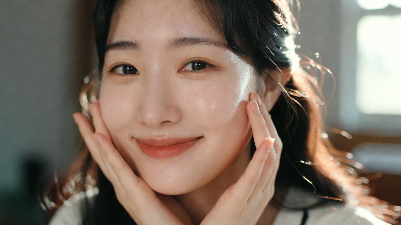 外出先でミストを持ち歩く女性の様子