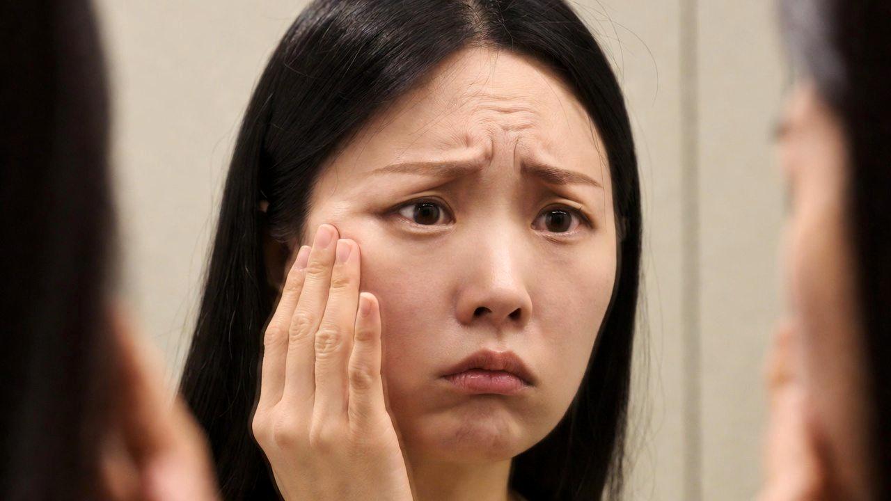 就寝前のベッドサイドにチョコレートとハーブティーを置いた落ち着いた室内