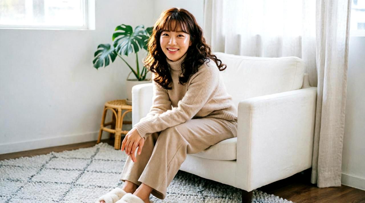 ミスト化粧水で保湿力を高める女性