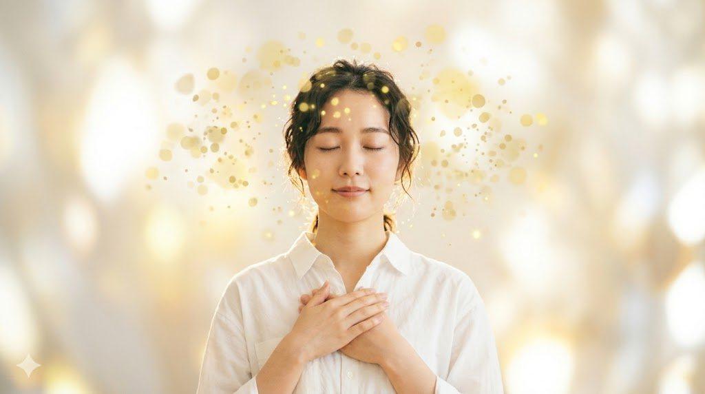ジムでトレーニング後に全粒粉パスタを食べる女性の爽やかな笑顔