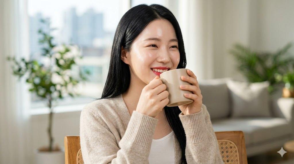 美肌食材を使った簡単で続けやすい家庭料理が並ぶ食卓のイメージ