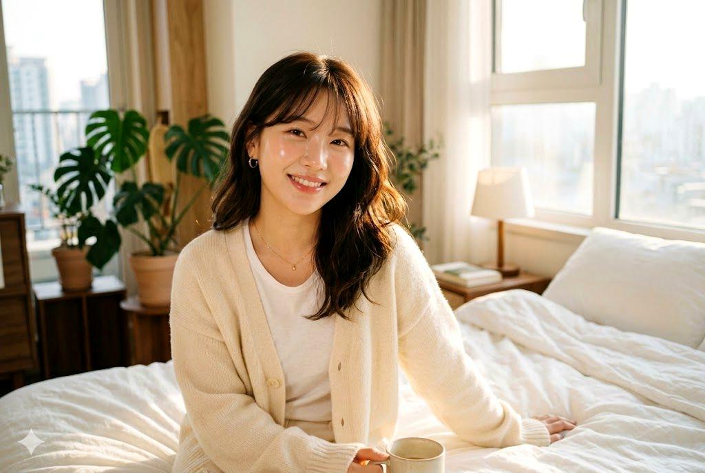 ラーメンを楽しそうに食べる大人の女性